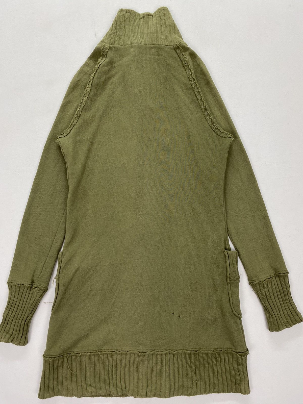Japanese Brand L3 Distressed Raw Edge Sweater Size XS / US 0-2 / IT 36-38 - 6 Thumbnail