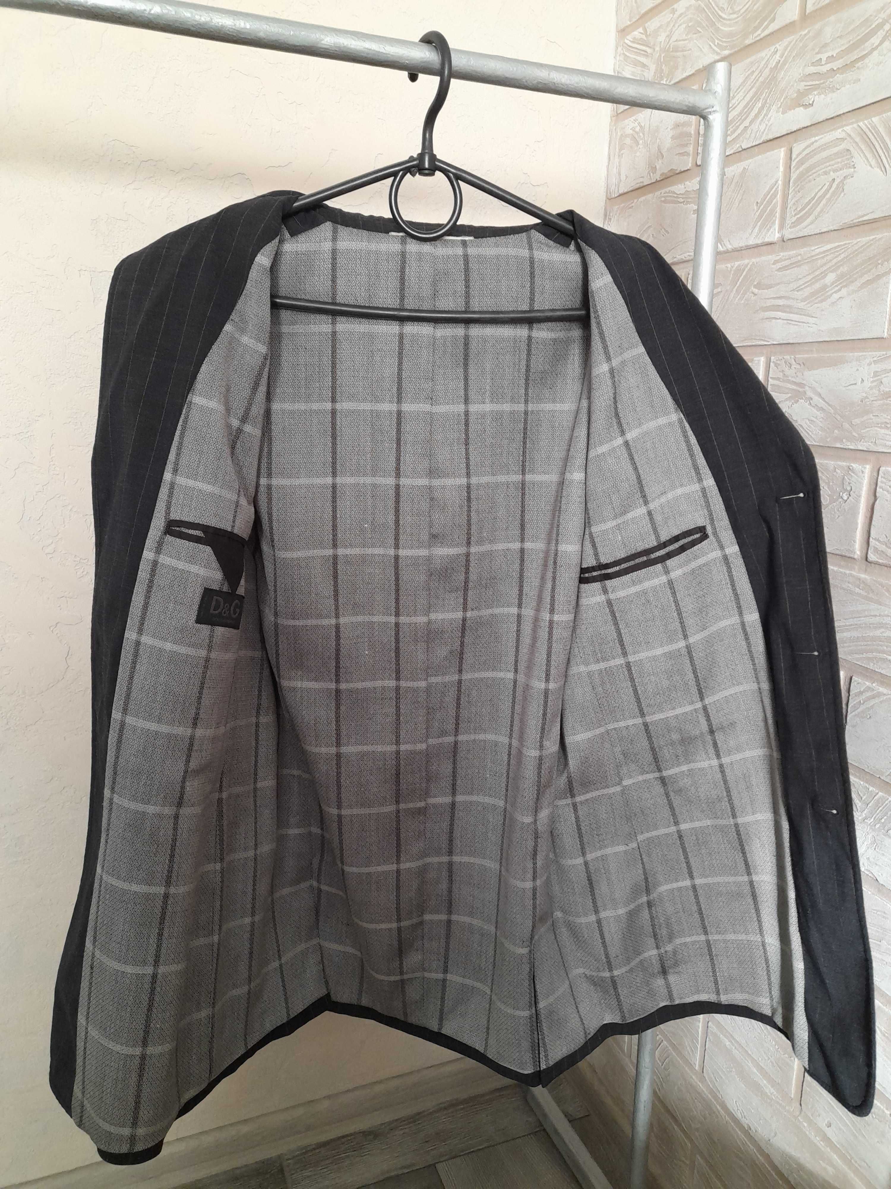 Dolce & Gabbana Dolce Gabbana Striped Blazer Jacket Size US M / EU 48-50 / 2 - 3 Thumbnail