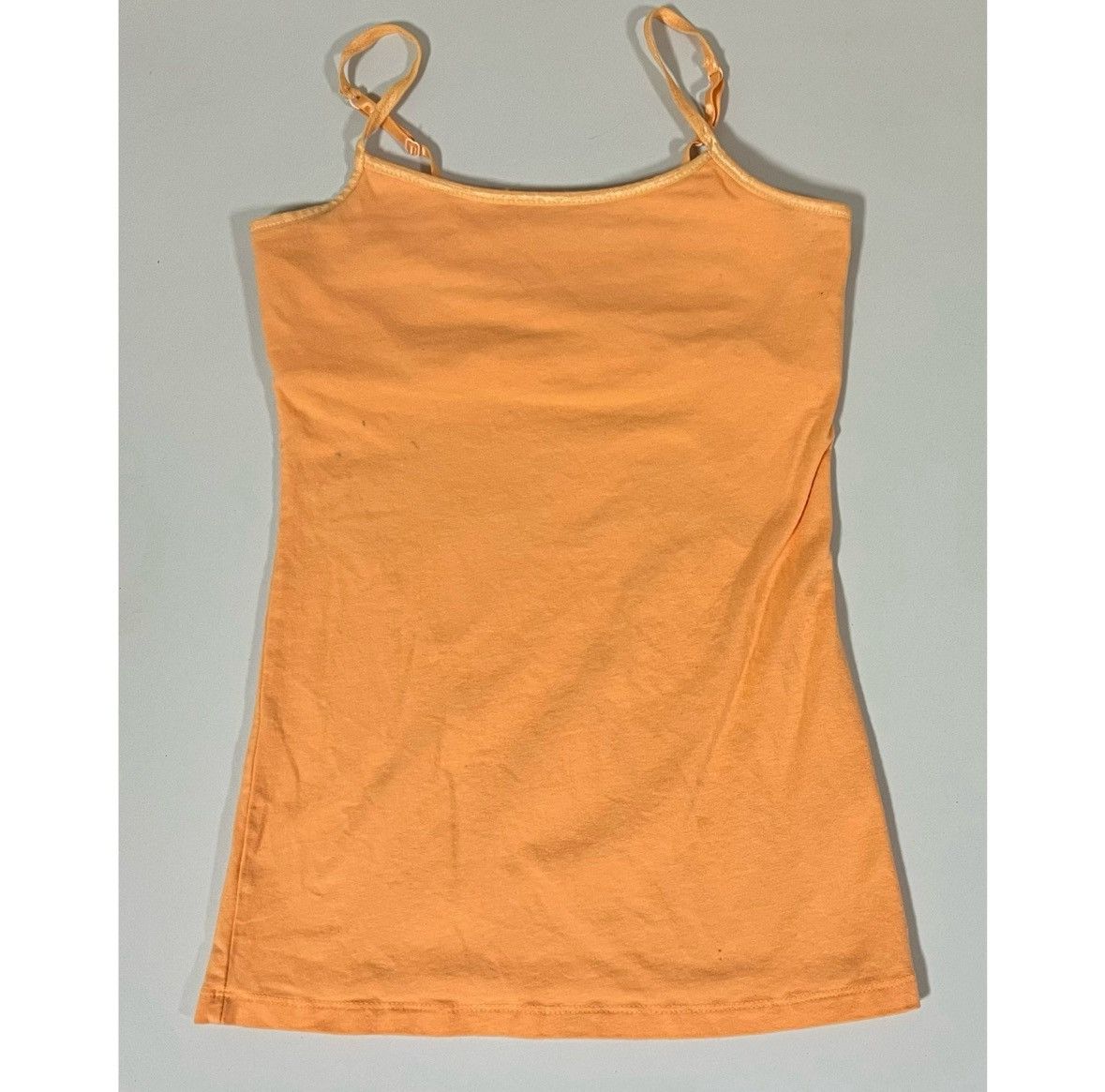 Sonoma SO Orange Pastel Shelf-Bra Cami Camisole Top Shirt Size S 🧡 Size S / US 4 / IT 40 - 3 Thumbnail