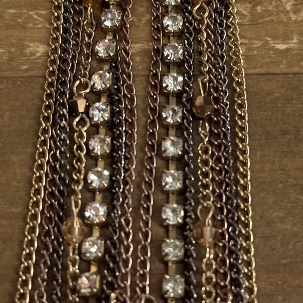 Other Arden B long chain and feathers dangle earrings Size ONE SIZE - 6 Thumbnail