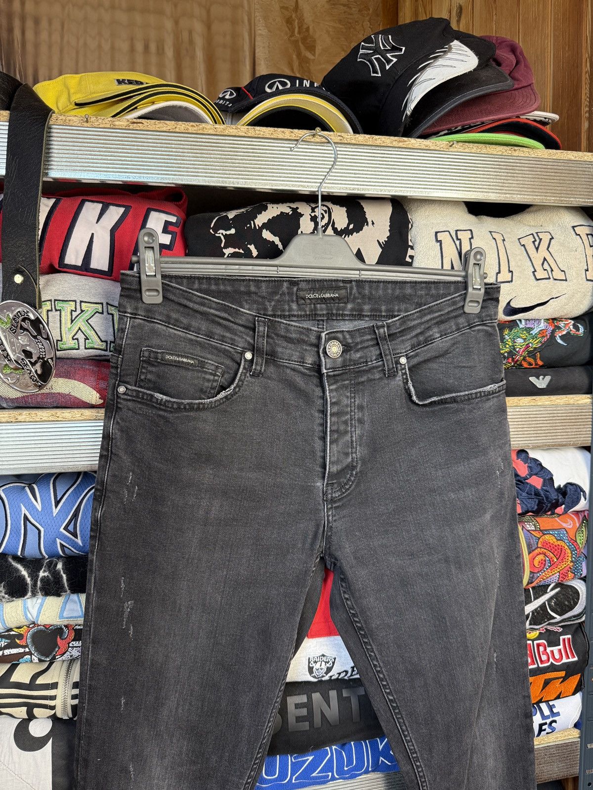 Dolce & Gabbana Vintage Dolce Gabbana Skinny Jeans Flared Slim Avant Garde Size 24" / US 00 / IT 34 - 4 Thumbnail