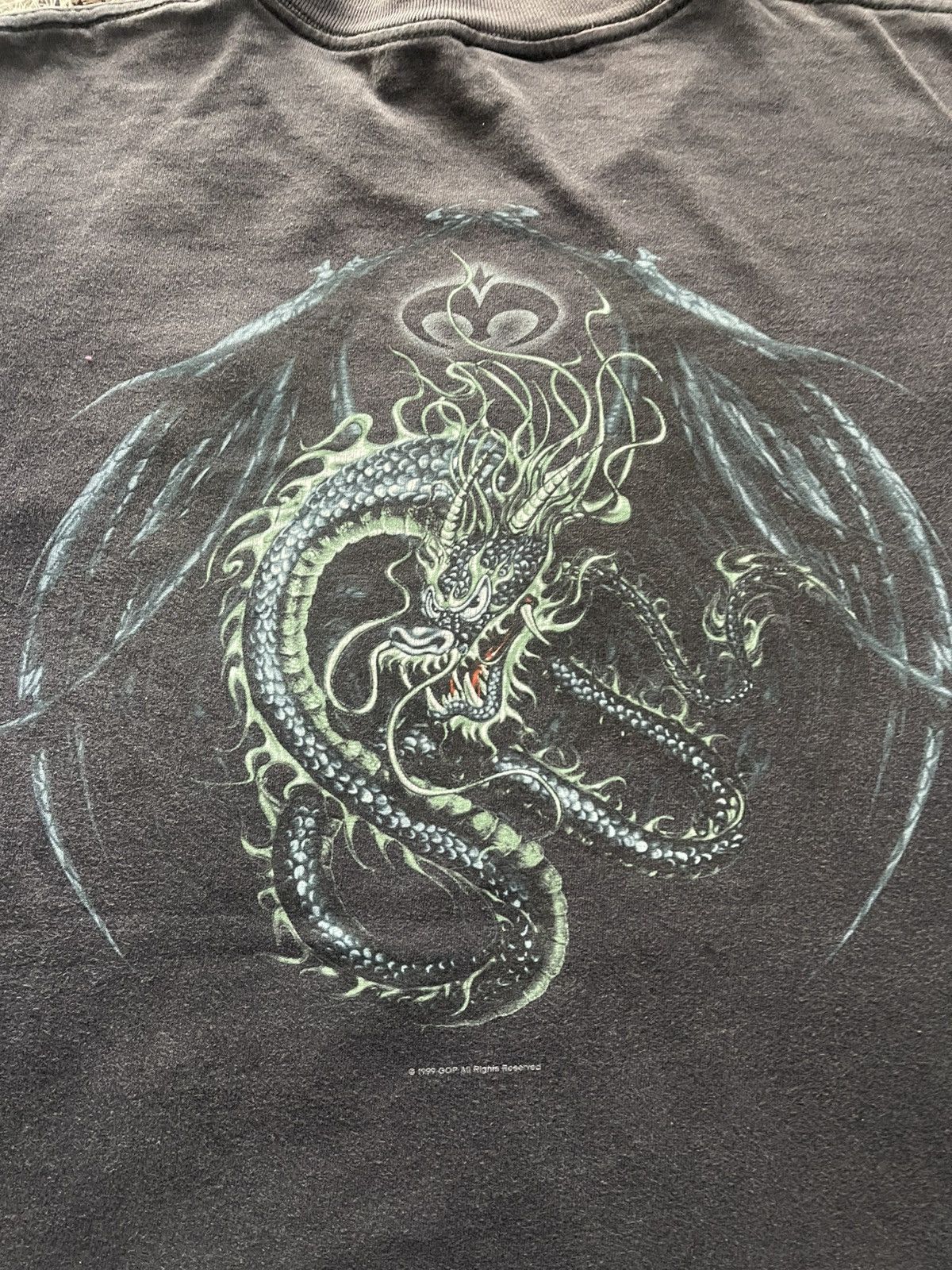 AAA × Vintage 🔥HOT🔥VINTAGE 90S GUARDIANS OF PARADISE DRAGON TEE VERY RARE Size US L / EU 52-54 / 3 - 5 Thumbnail