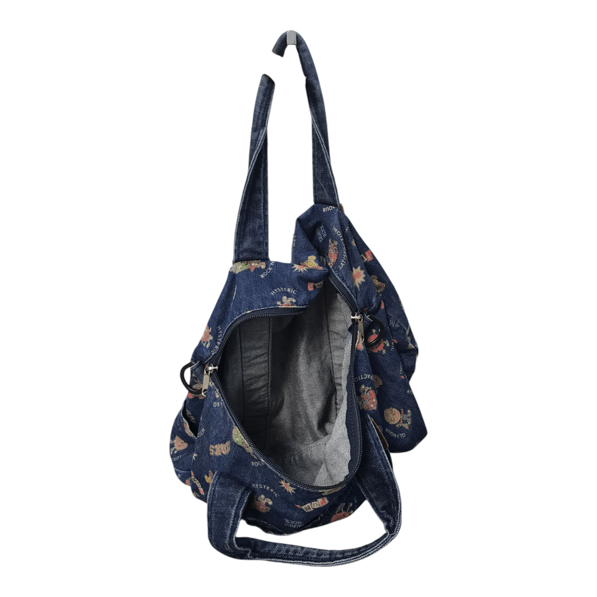Hysteric Glamour × If Six Was Nine × Japanese Brand Hysteric Glamour Denim Duffle Bag Size ONE SIZE - 7 Thumbnail