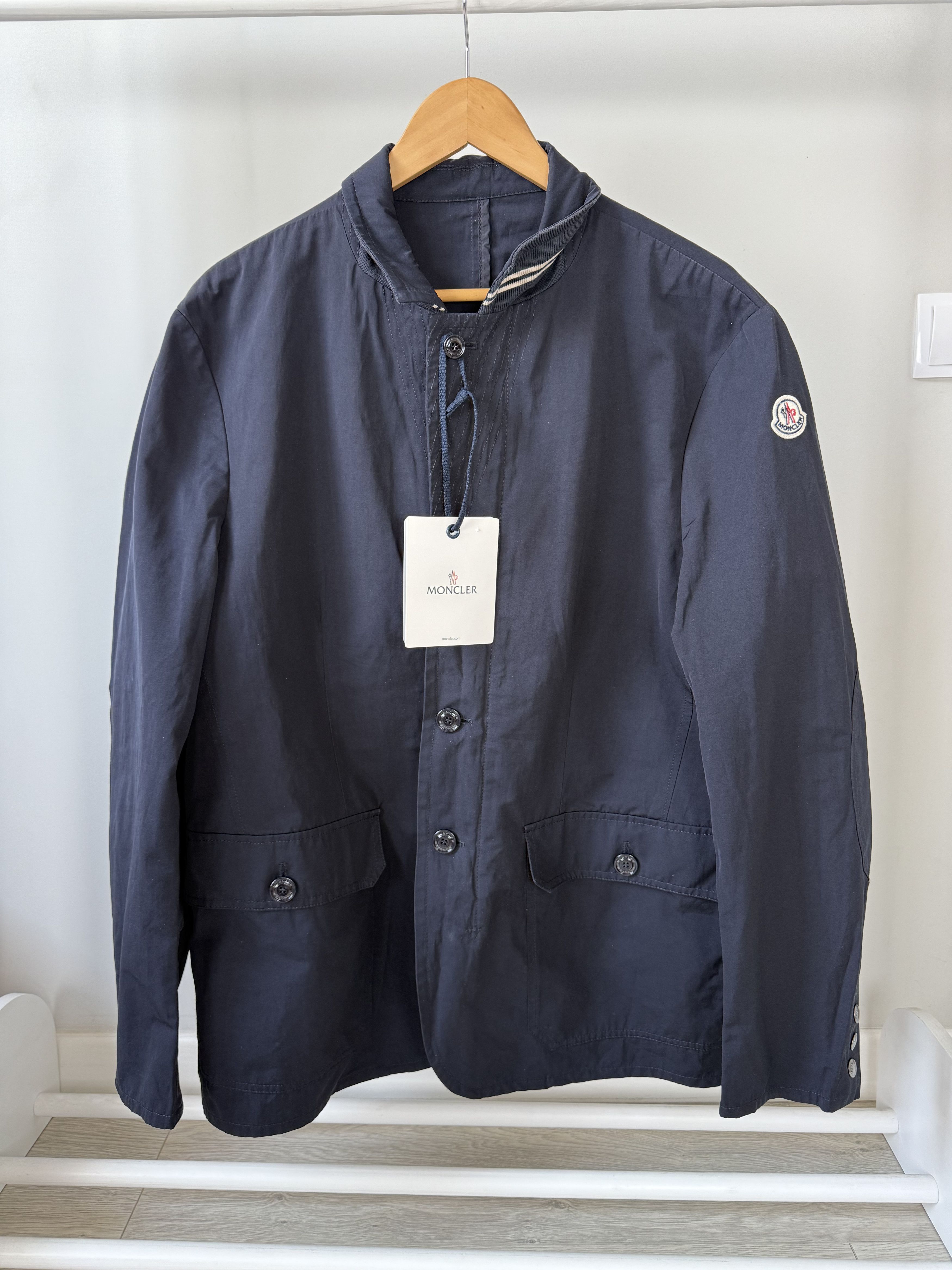Moncler Moncler Light Blazer Jacket Size US XXL / EU 58 / 5 - 1 Thumbnail