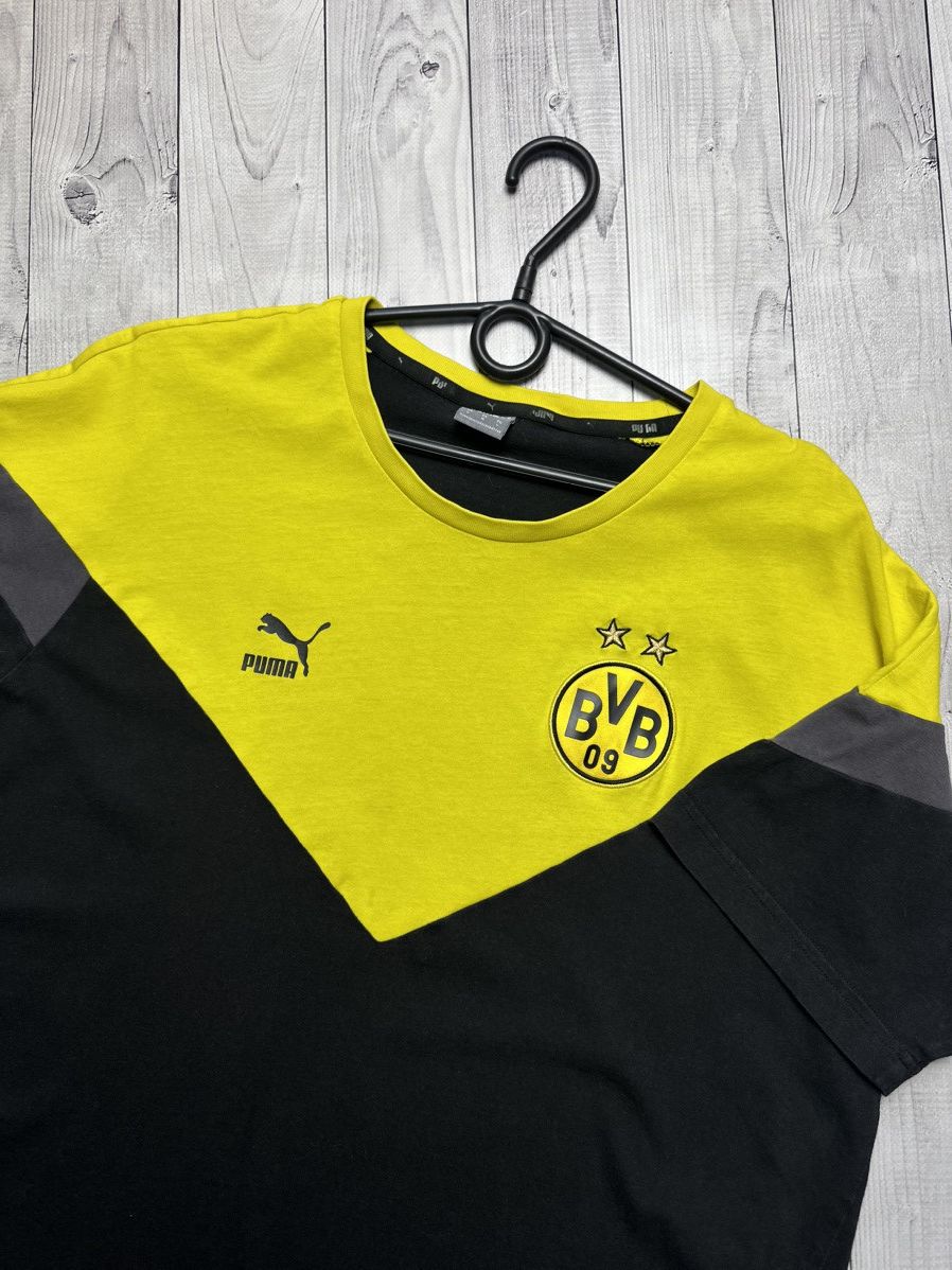 Puma Vintage puma Borussia Dortmund soccer tee logo Size US L / EU 52-54 / 3 - 2 Thumbnail