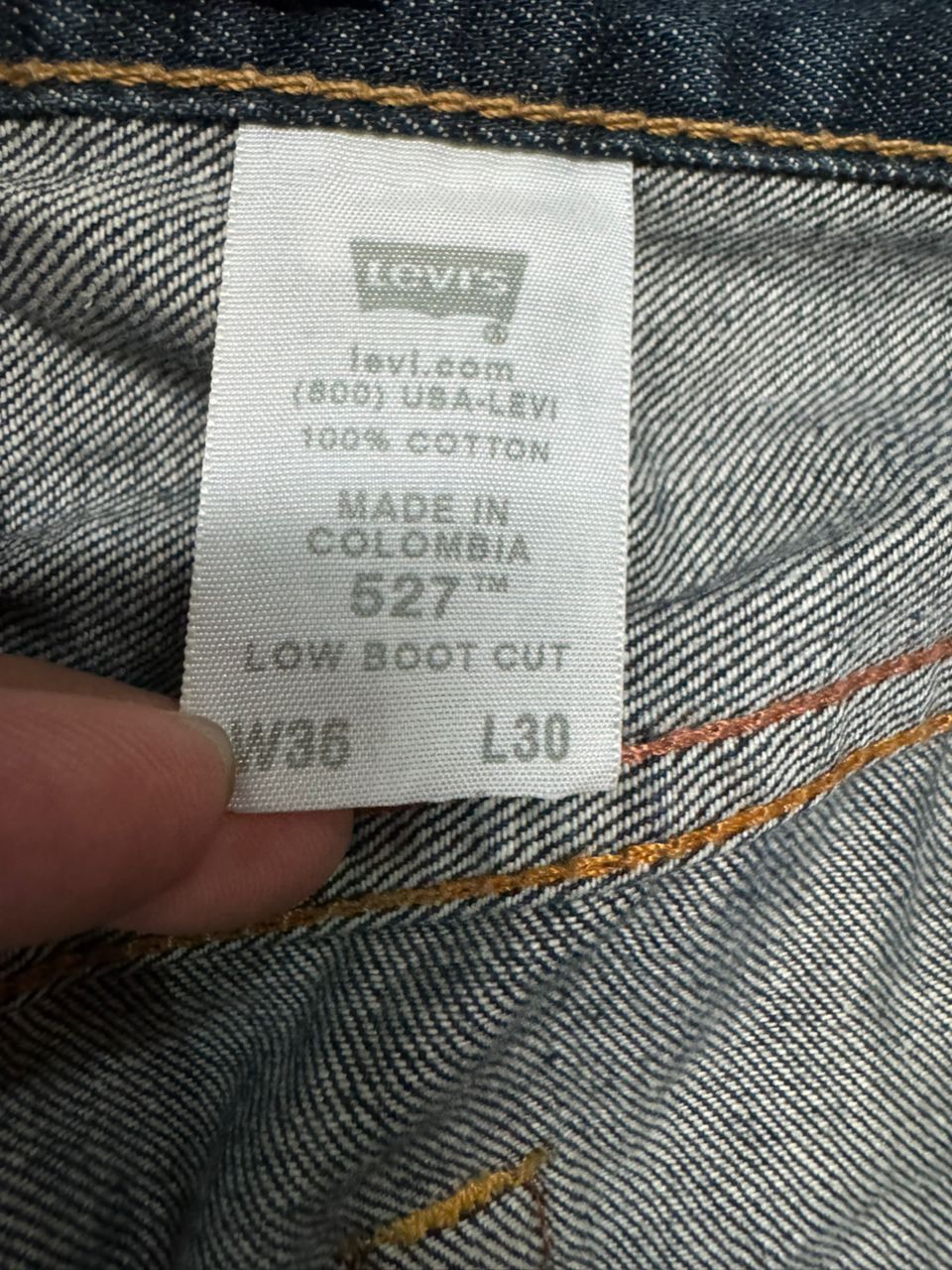 Levi's ❌LASTDROP❌ BOOT CUT Y2K Levi’s 527 Mudwash Low Distress Size US 37 - 10 Thumbnail
