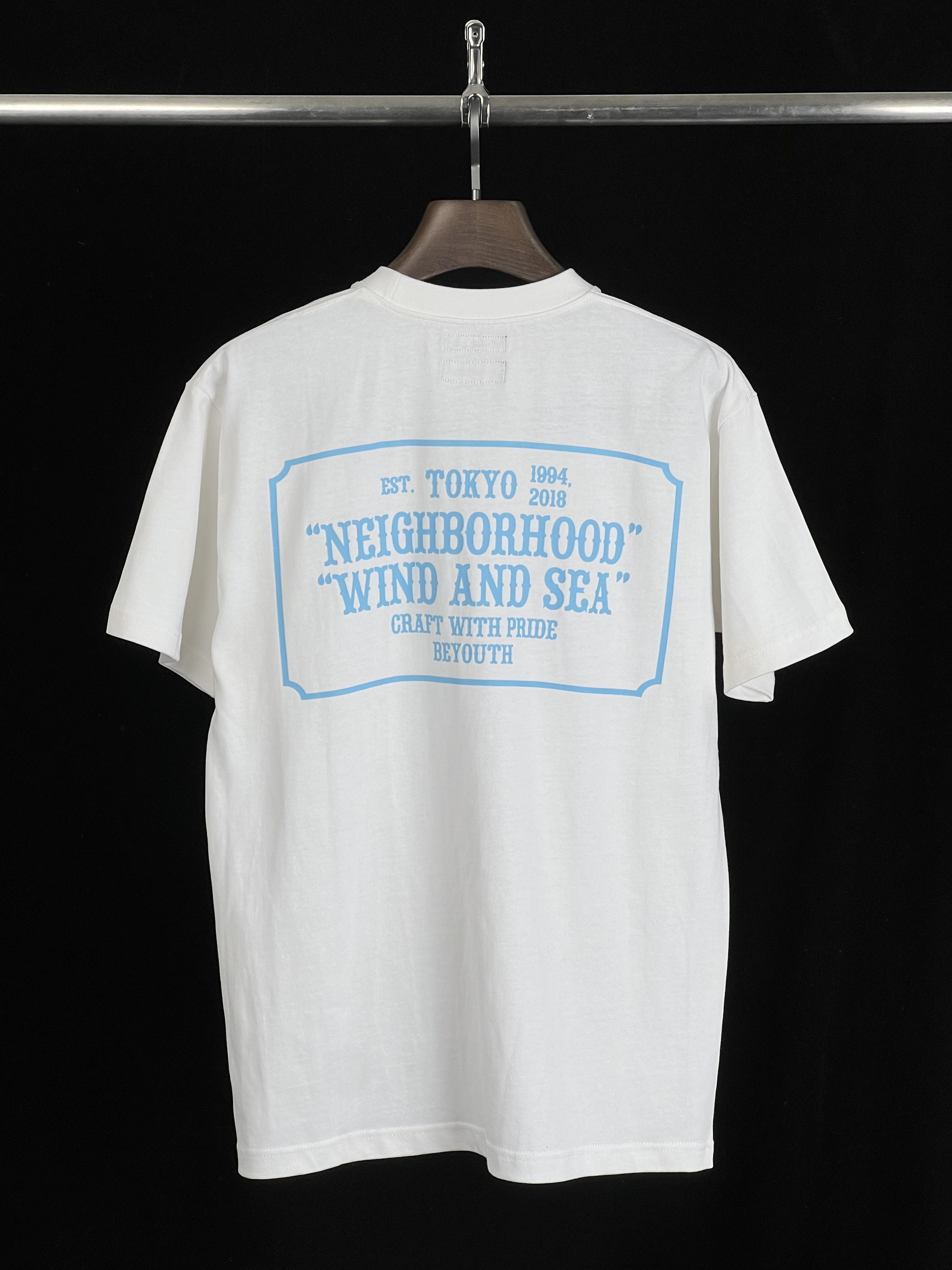 Japanese Brand UNWORN* Neighborhood × Wind and Sea Short Sleeve Tee Size US L / EU 52-54 / 3 - 8 Thumbnail