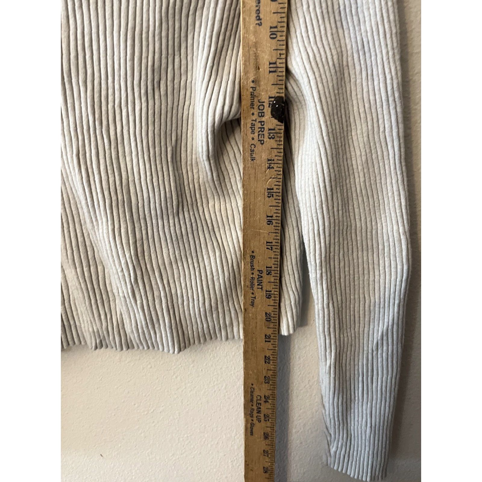 Vintage Aerie Cardigan Sweater Top Women Size XL Gray Ribbed Collared Button Down Women Size XL / US 12-14 / IT 48-50 - 4 Thumbnail