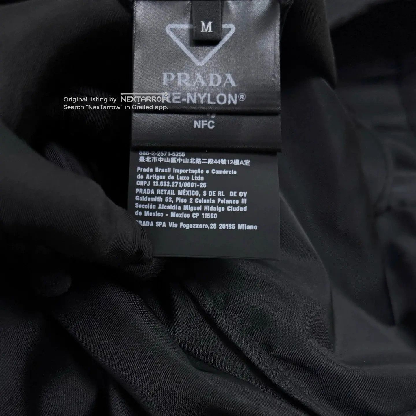 Prada Prada SS26 Black Tech Nylon Hooded Jacket M Size US M / EU 48-50 / 2 - 4 Thumbnail