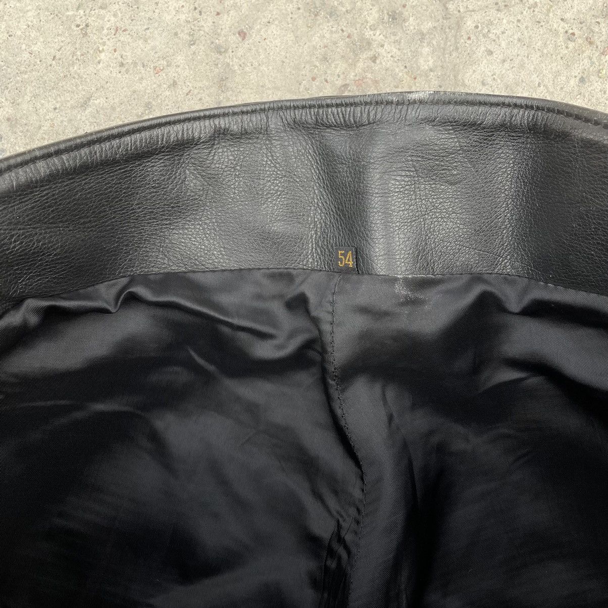 Vintage Vintage Moto Leather Pants 54 Size 90s USA Japan Size US 33 - 8 Thumbnail