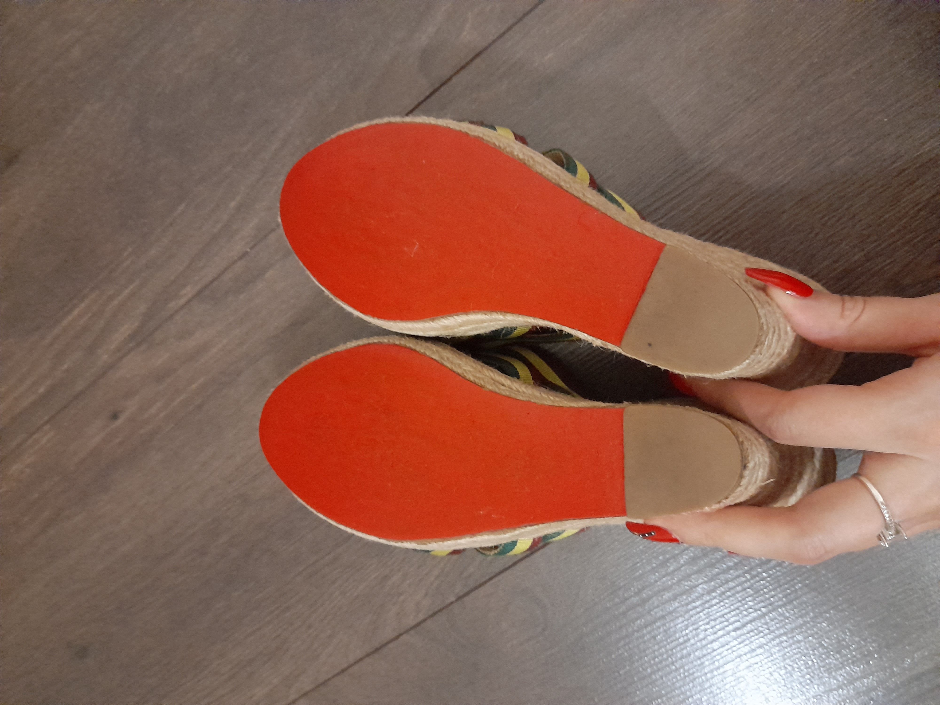Christian Louboutin Vintage Christian Louboutin Cataribbon Stripe Espadrille Size US 6 / IT 36 - 9 Thumbnail