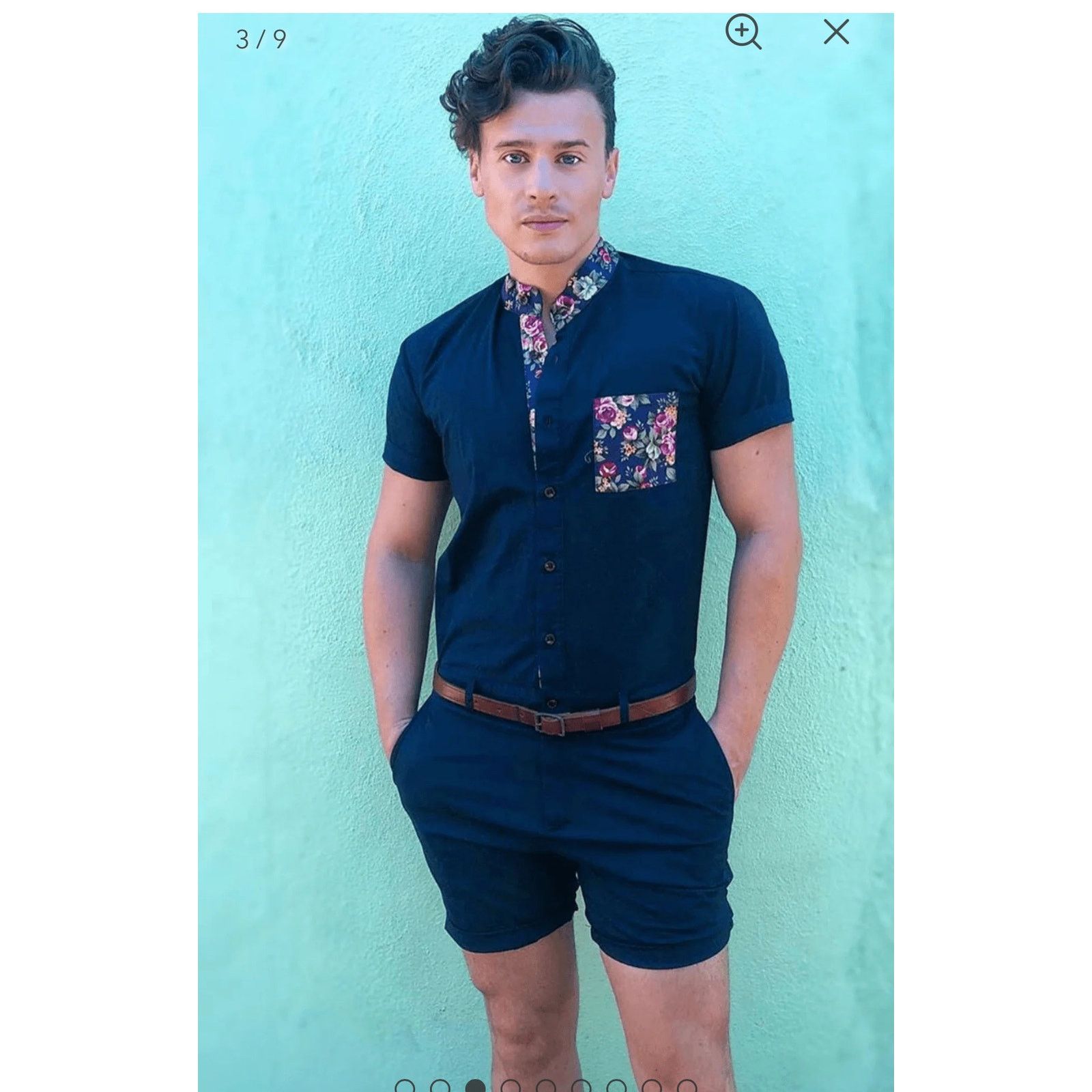 Other Romper Jack NAVY ROSÈ ROMPER blue summer preppy size 2XL Size US 34 / EU 50 - 1 Thumbnail