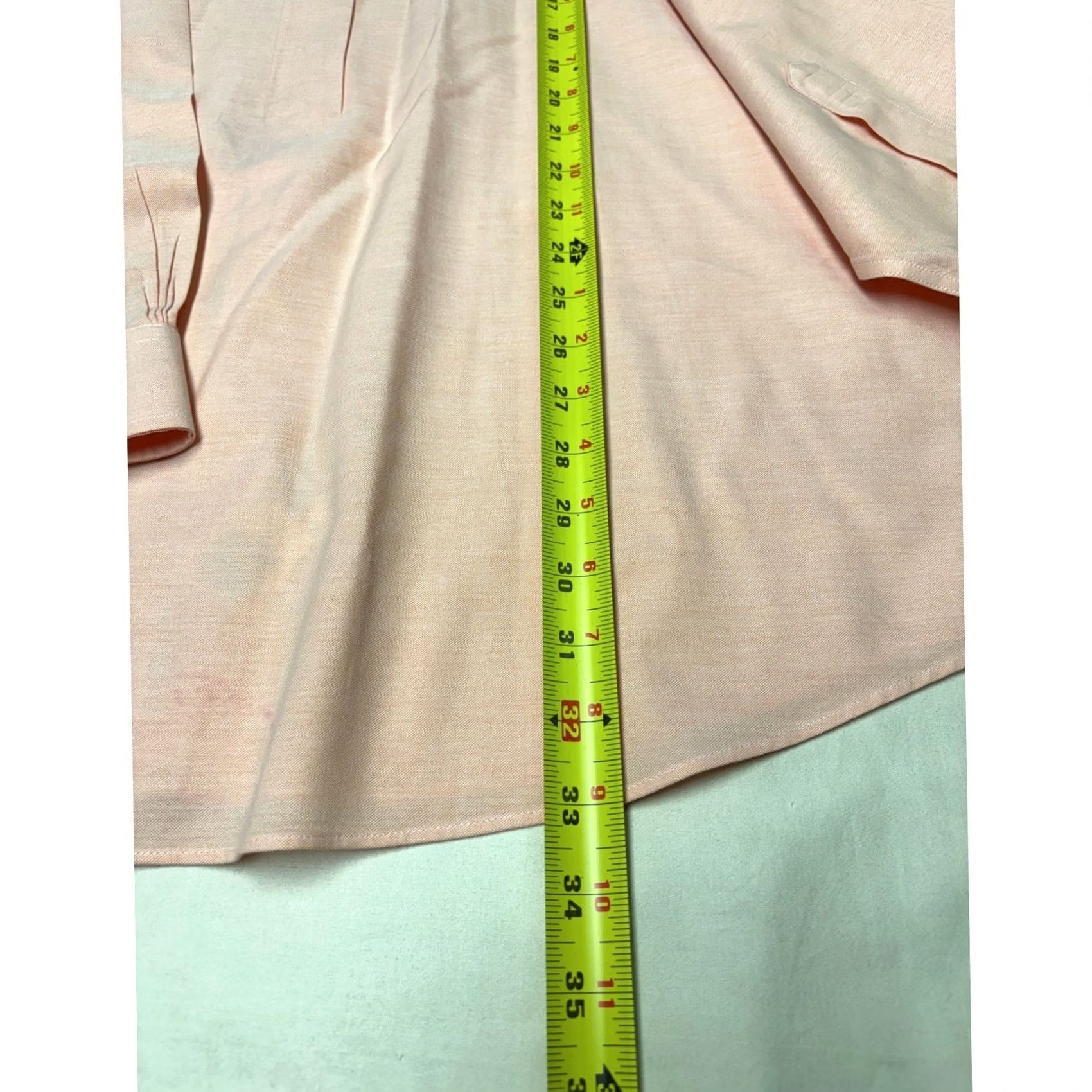 Brooks Brothers Brooks Brothers 346 Mens XL Peach Non-Iron Supima Cotton Button Down Shirt Size US XL / EU 56 / 4 - 6 Thumbnail