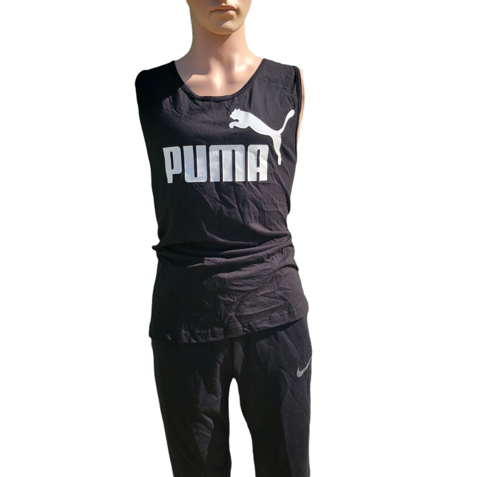 Puma Men's Puma Logo Tank Top. Size 4XLT Size US XXL / EU 58 / 5 - 2 Thumbnail