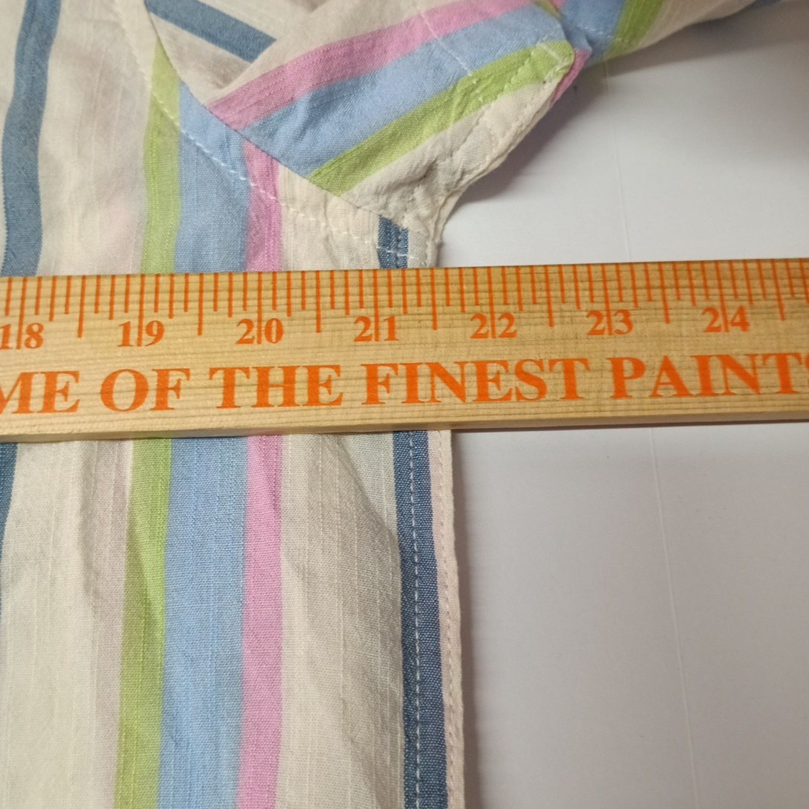 Chubbies Chubbies Soft Serve Friday Shirt Men's M Striped Multicolor Size US M / EU 48-50 / 2 - 5 Thumbnail
