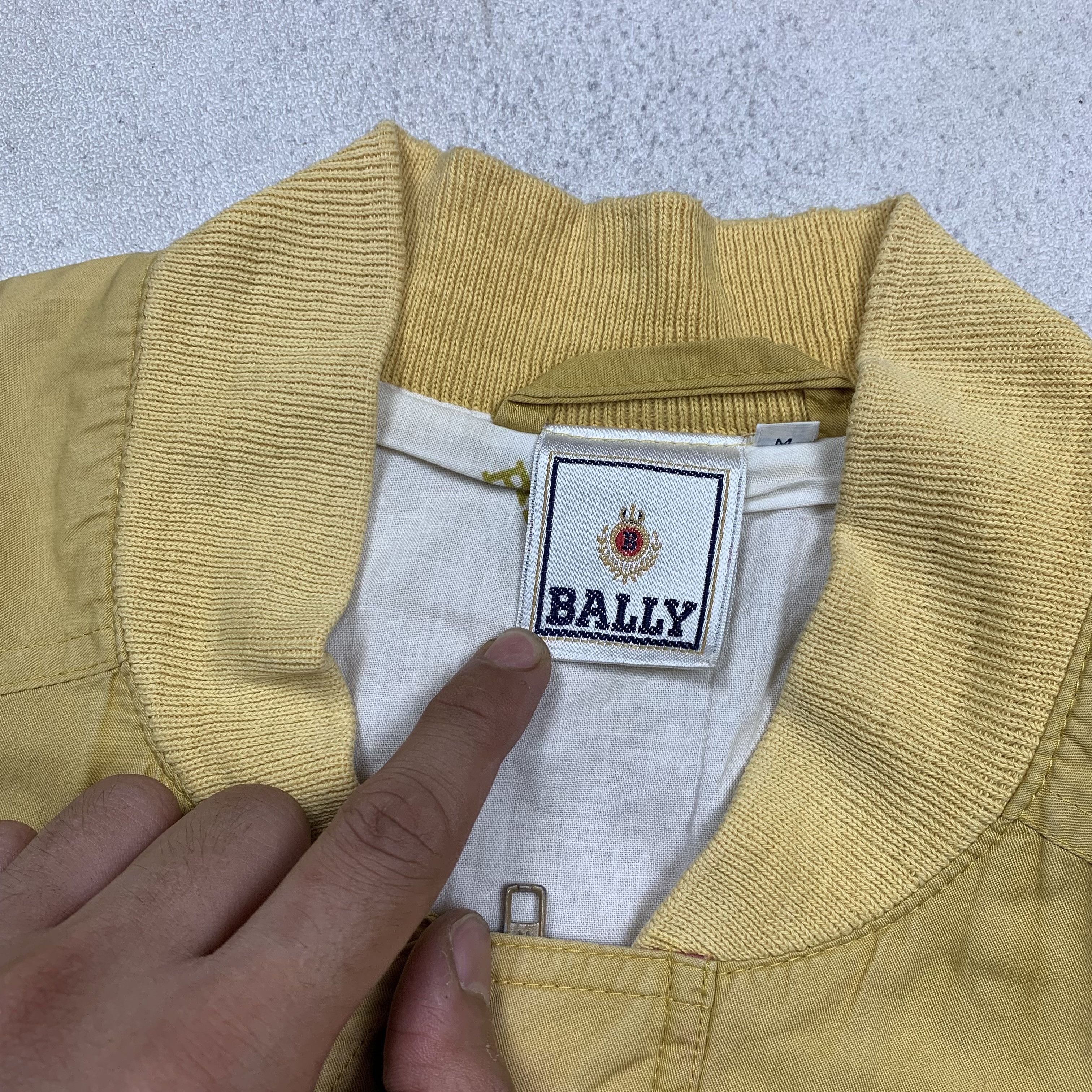 Bally Vintage 90s Bally Bomber Jacket Size US M / EU 48-50 / 2 - 6 Thumbnail