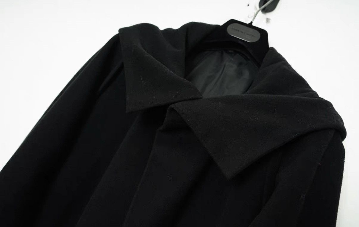 Yohji Yamamoto Yohji Yamamoto Y's Mid-Length Wool Cape Coat Size US S / EU 44-46 / 1 - 5 Thumbnail