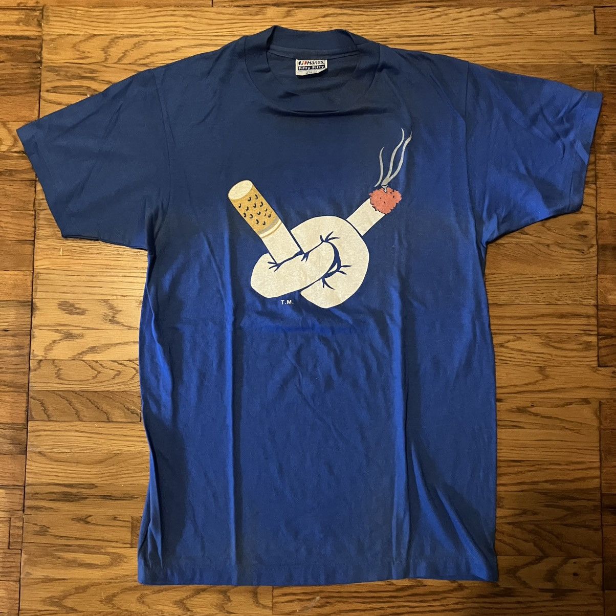 Vintage 1989 Cigarette T-Shirt Size US M / EU 48-50 / 2 - 1 Thumbnail