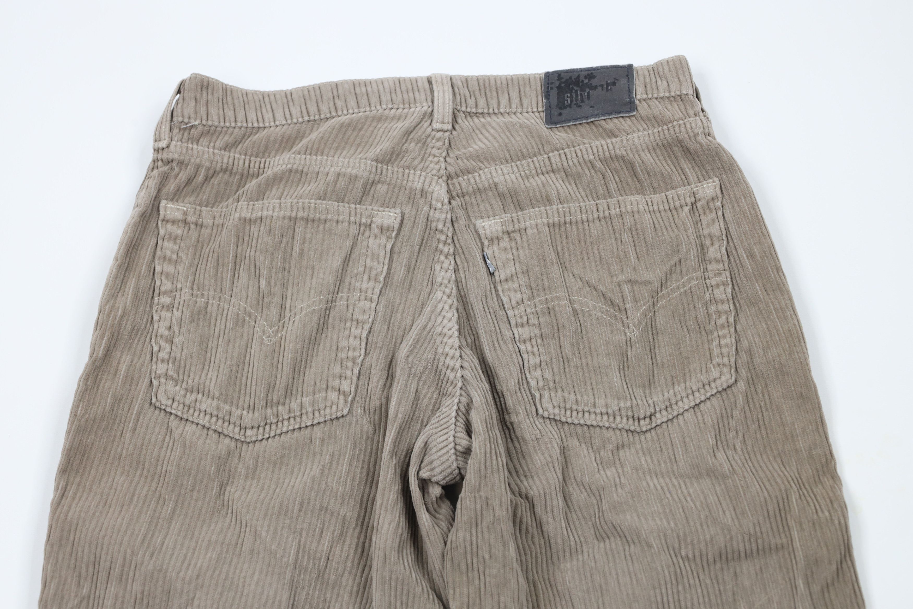 Levi's × Vintage Vintage 90s Levis SilverTab Wide Leg Corduroy Pants USA Size US 32 / EU 48 - 12 Thumbnail