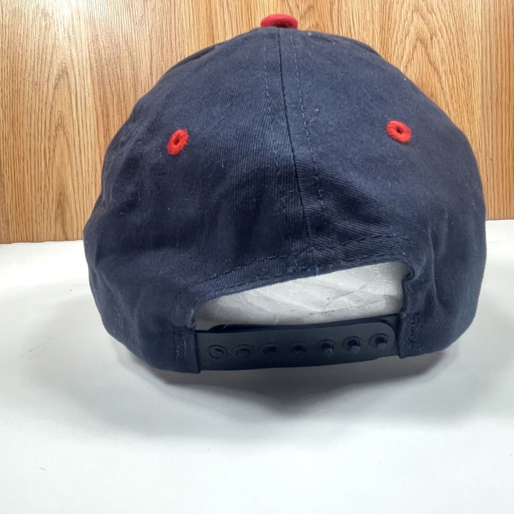 Vintage Proud To Be Democratic Donkey Embroider Adult Adjustable Hat Cap Blue Made In USA Size ONE SIZE - 5 Thumbnail