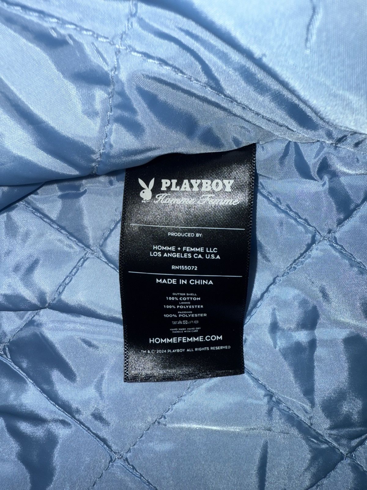 Homme + Femme La × Playboy Homme femme LA Playboy Fantasy Blue Jacket size Small Size US S / EU 44-46 / 1 - 9 Thumbnail