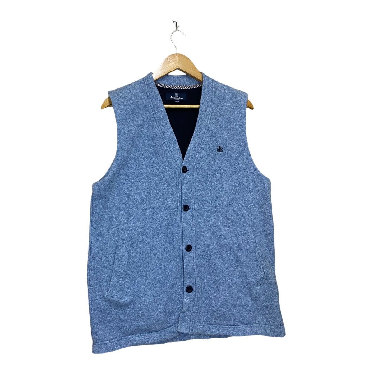 Aquascutum × Designer × Vintage Aquascutum London Vest Size US M / EU 48-50 / 2 - 2 Thumbnail