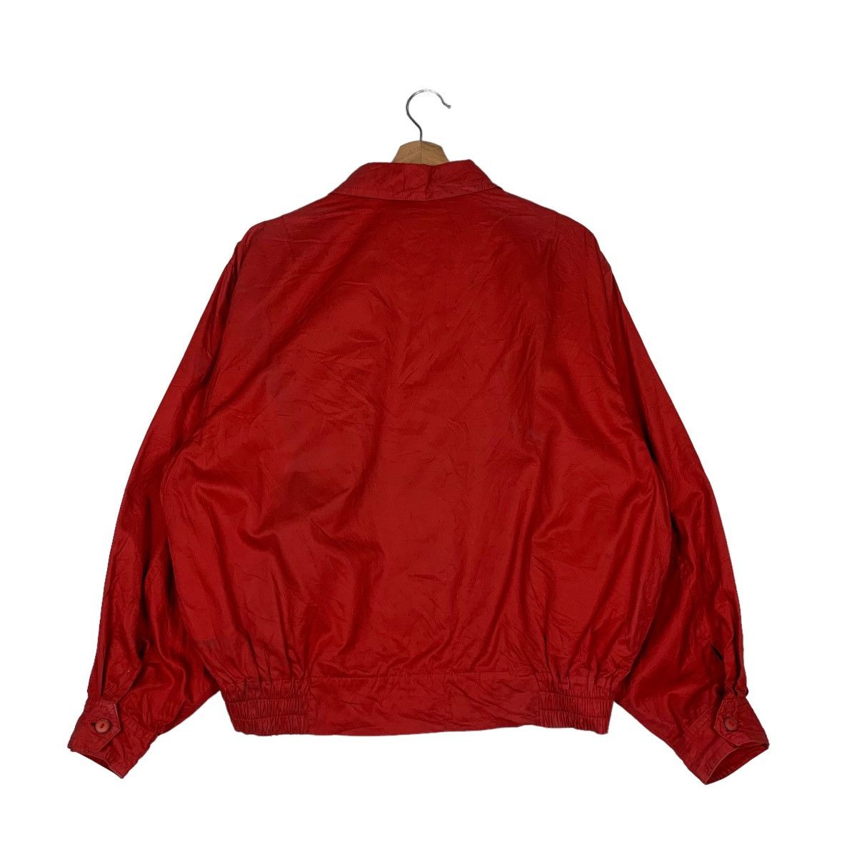 Japanese Brand Vintage FULL MARK Checked Lined Red Casual Jacket #0307-C14 Size US M / EU 48-50 / 2 - 8 Thumbnail