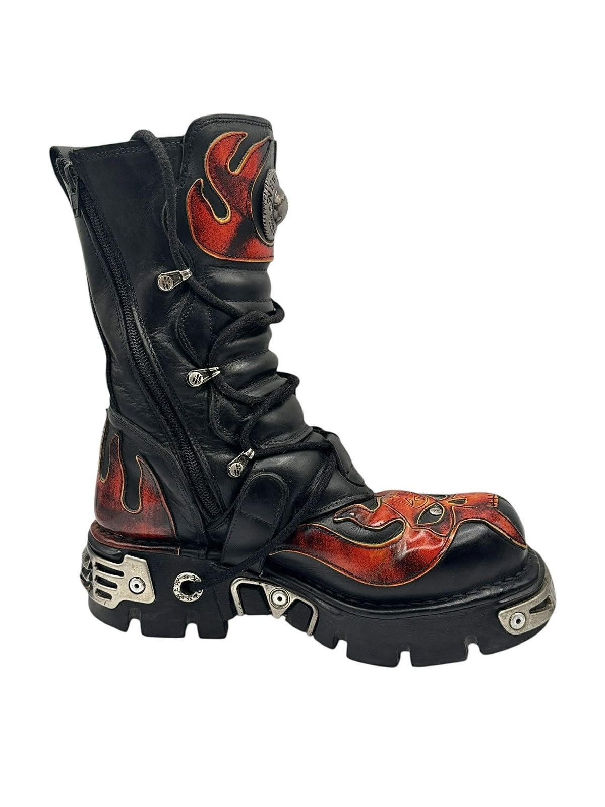 New Rock Vintage New Rock flame reactor boots Size 41 Size US 11 / IT 41 - 6 Thumbnail
