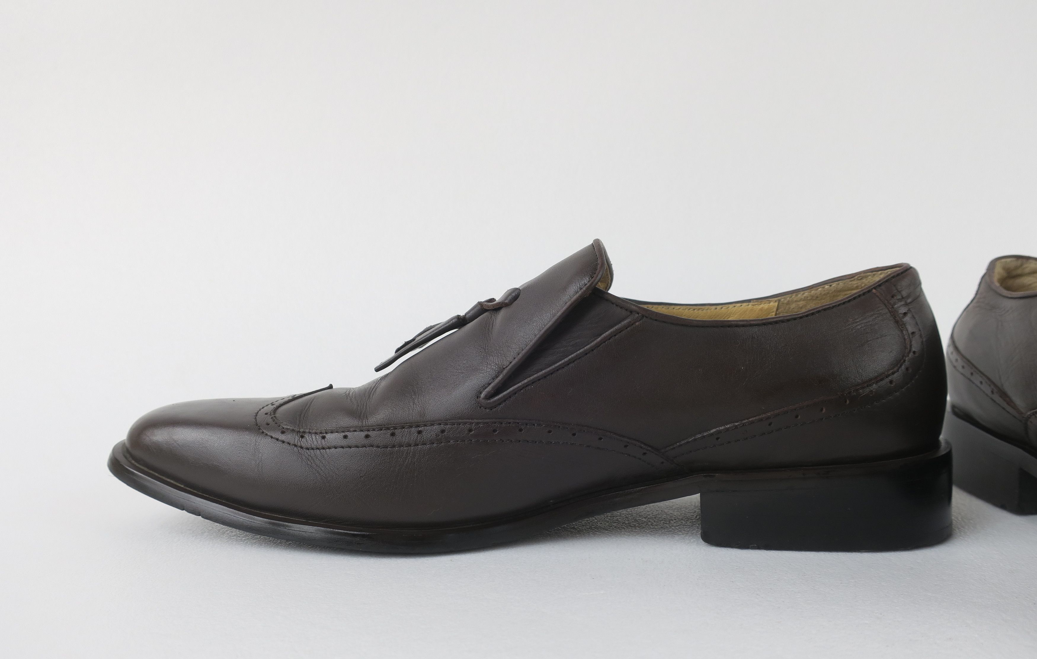 Salvatore Ferragamo Salvatore Ferragamo mens leather shoes Size US 9 / EU 42 - 4 Thumbnail