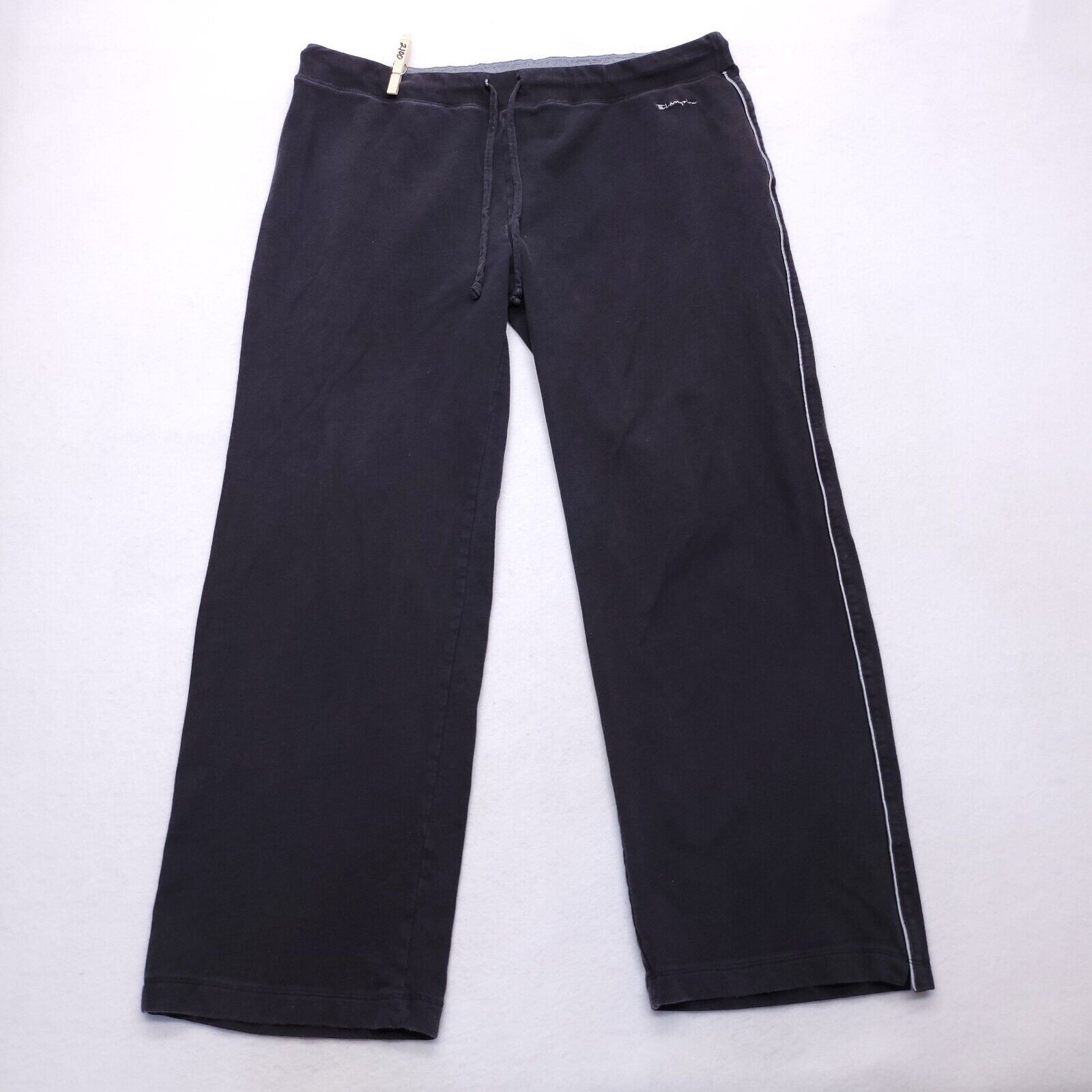 Champion Champion Drawstring Athletic Pants Womens Size XL Black Size 36" / US 14 / IT 50 - 2 Thumbnail