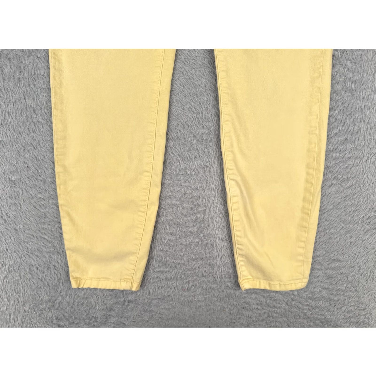 Buffalo David Bitton Buffalo Jeans Women's 4 Yellow Denim High Rise Ankle Skinny Size 27" / US 4 / IT 40 - 2 Thumbnail