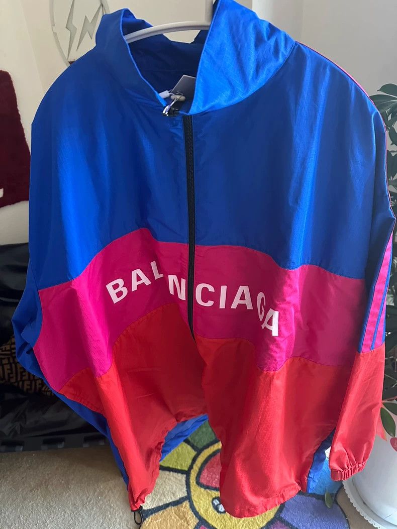 Balenciaga Balenciaga Colorblock Windbreaker Jacket Size US XS / EU 42 / 0 - 1 Thumbnail