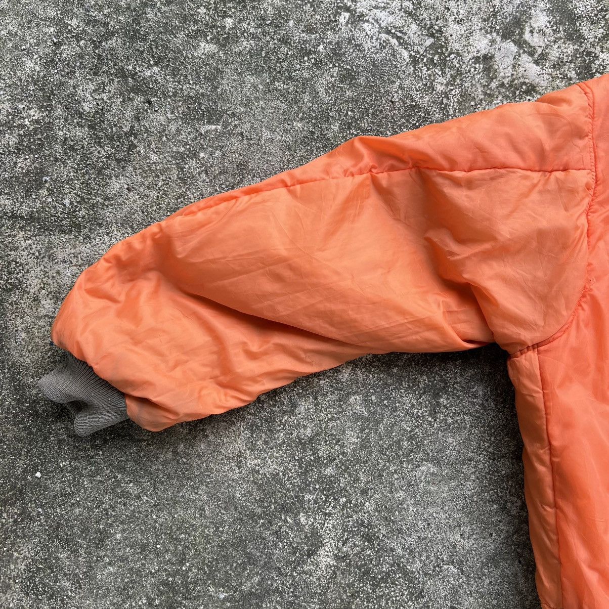Vintage “VINTAGE” TRASHED MAN INTERMEDIATE MA-1 BOMBER JACKET Size US L / EU 52-54 / 3 - 18 Thumbnail