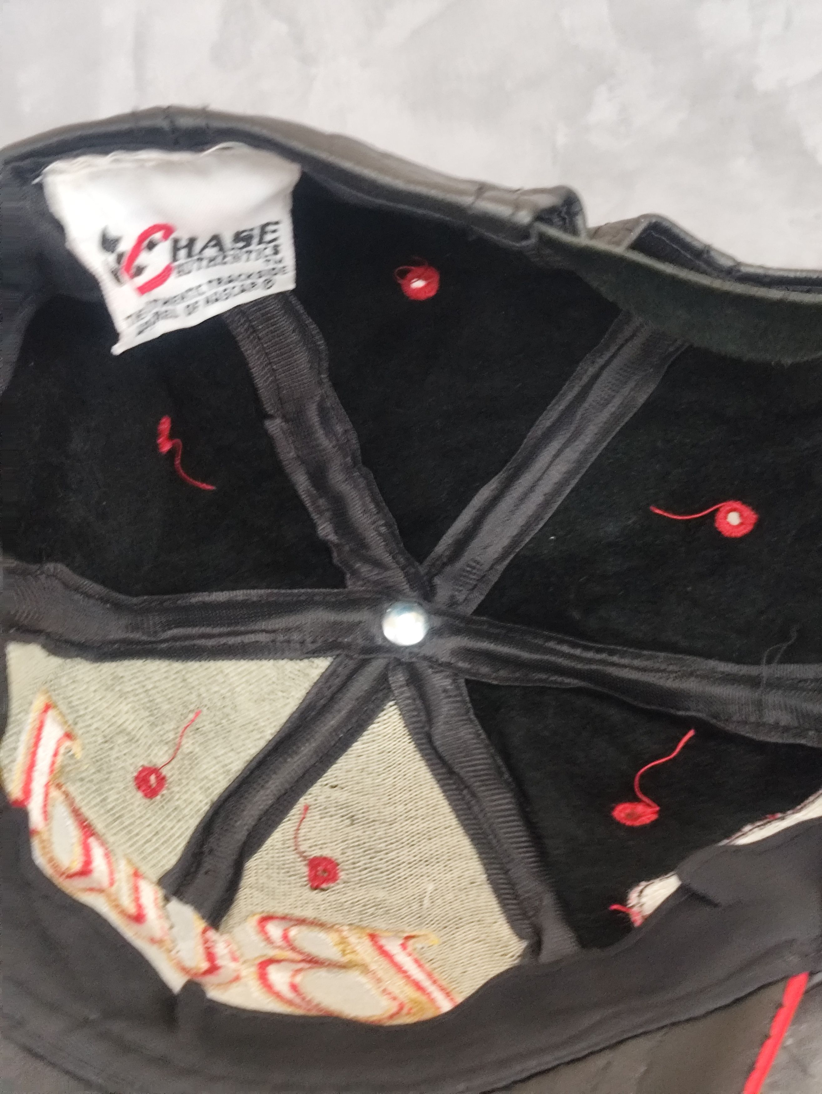 NASCAR Vintage Nascar Budweiser Dale Earnhardt Hat Cap Leather Size ONE SIZE - 8 Thumbnail