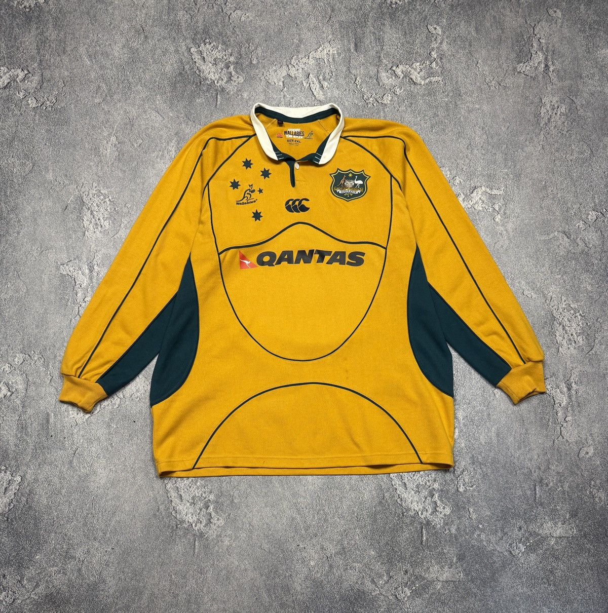 Canterbury of New Zealand Canterbury Australian Wallabies Rugby Polo Shirt XXLarge Size US XXL / EU 58 / 5 - 1 Thumbnail