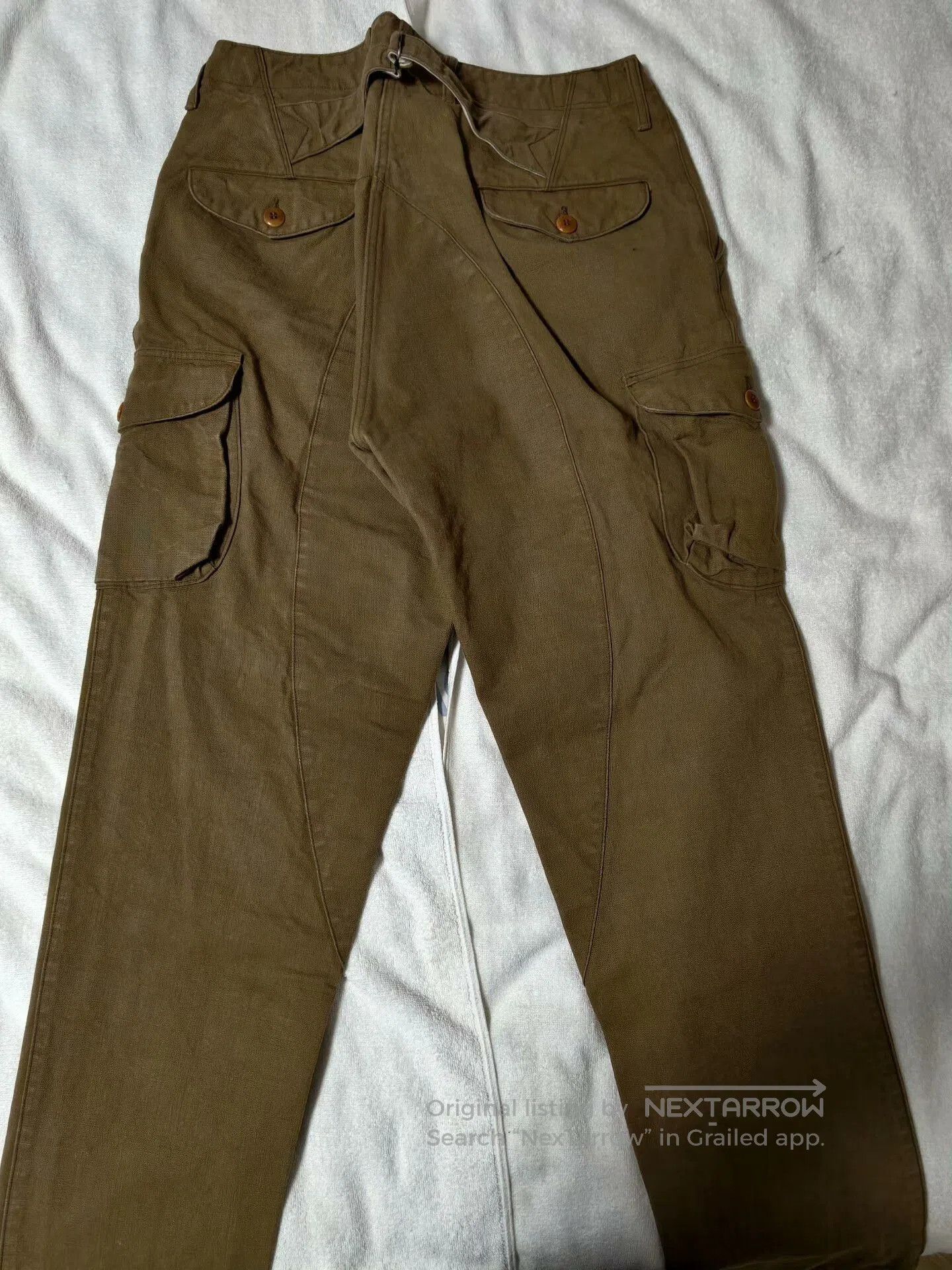 Freewheelers FREEWHEELERS TIMBER CRUISER Cargo Pants. Size US 36 / EU 52 - 4 Thumbnail