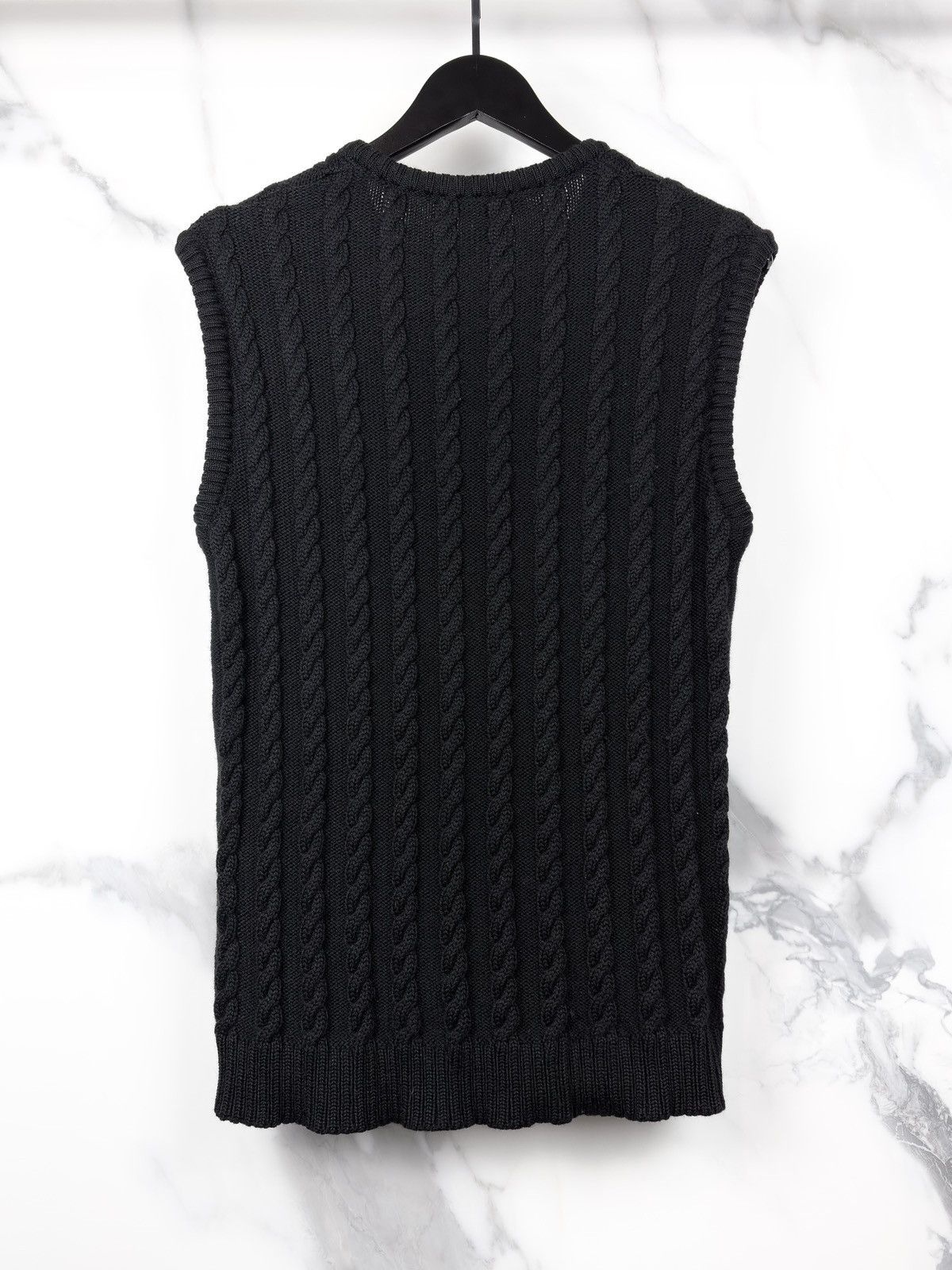 Raf Simons AW99 Raf Simons Disorder Wool Knit Sleeveless Vest Tanktop Size US M / EU 48-50 / 2 - 2 Thumbnail