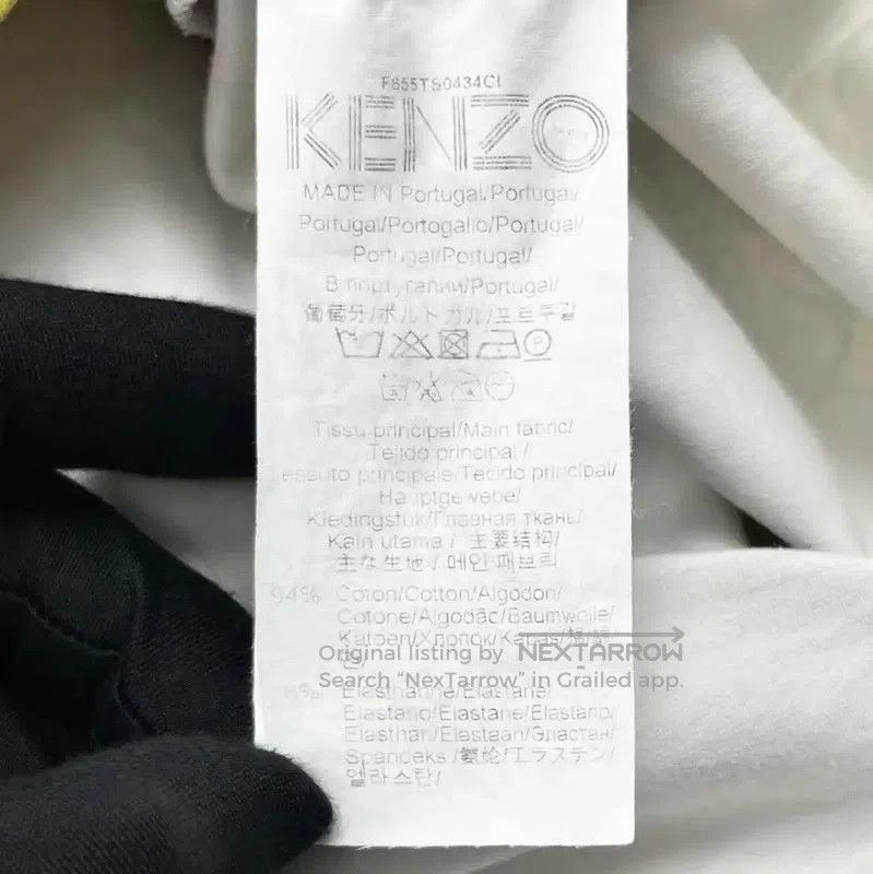 Kenzo KENZO Colorful Cotton Blend T-Shirt for Women . Size S / US 4 / IT 40 - 5 Thumbnail