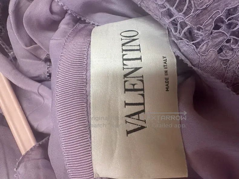 Valentino Valentino Purple lace dress Size S / US 4 / IT 40 - 3 Thumbnail