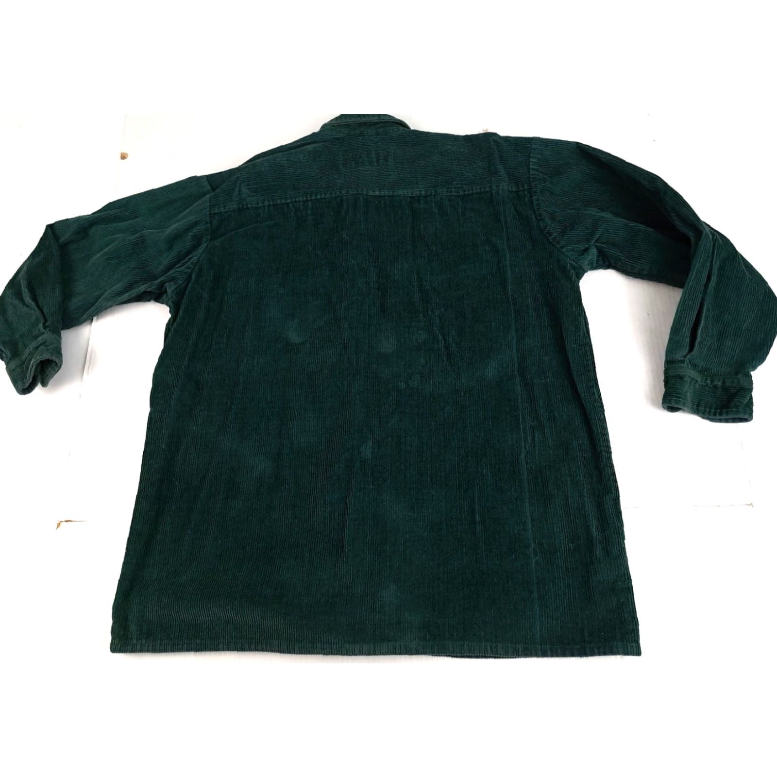 X-LARGE VINTAGE Argee Button-Up Western Corduroy Shirt XL Green Cotton ков Size US XL / EU 56 / 4 - 5 Thumbnail
