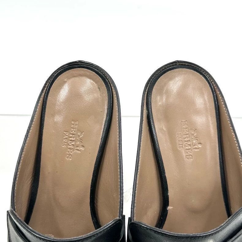 Hermes Hermes Black Tassel SlipOn Loafers-2506 Size US 5 / IT 35 - 5 Thumbnail