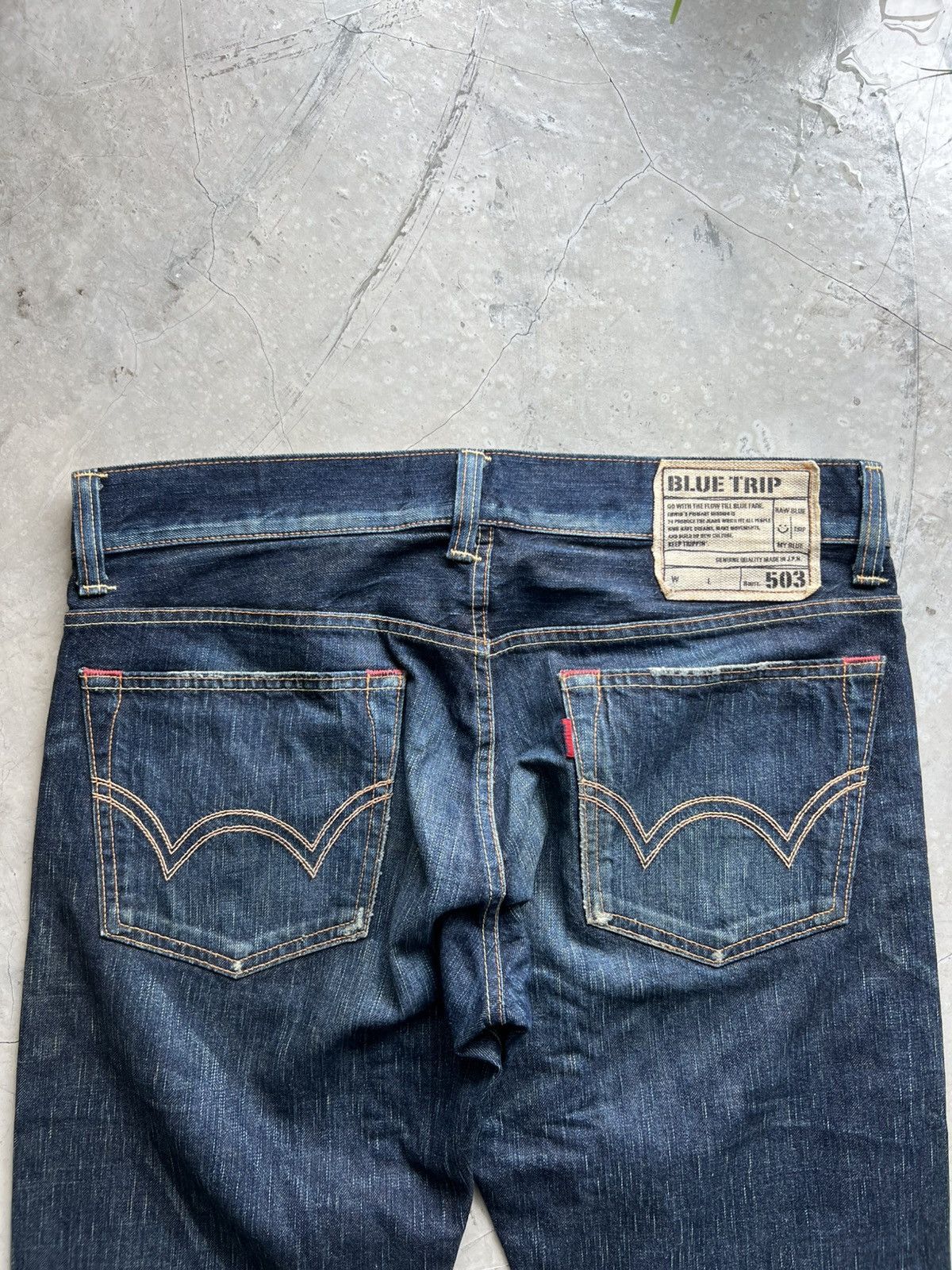 Edwin Edwin Blue Trip Tag size 34 Actual 36x32 Size US 34 / EU 50 - 5 Thumbnail