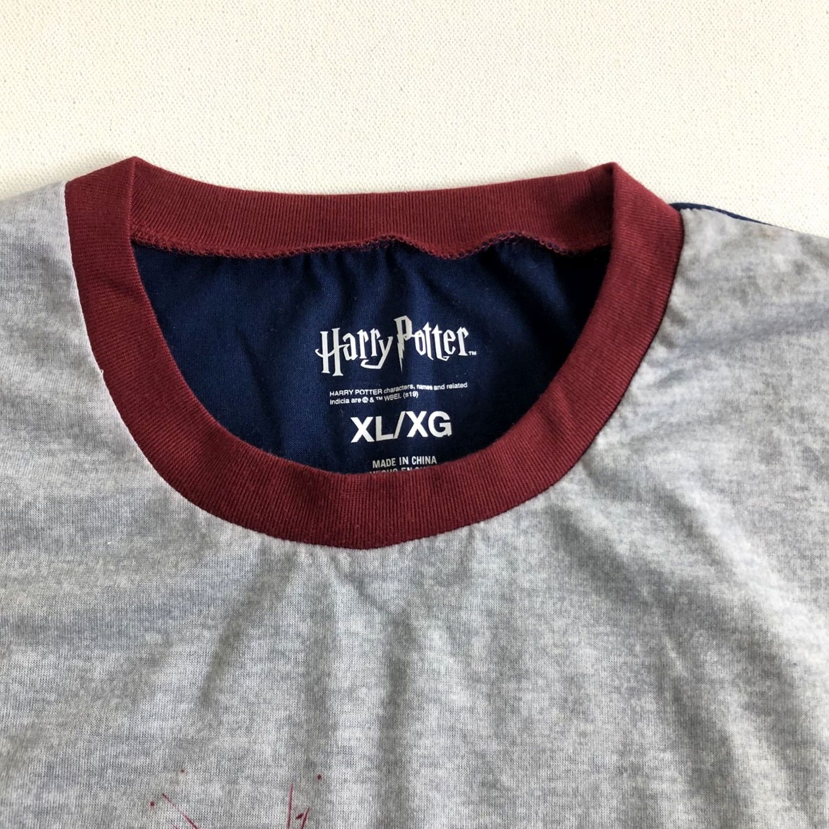 Vintage Harry Potter Mischief Managed Sleep Lounge Shirt Sleepwear Size XL Mens Size US XL / EU 56 / 4 - 5 Thumbnail