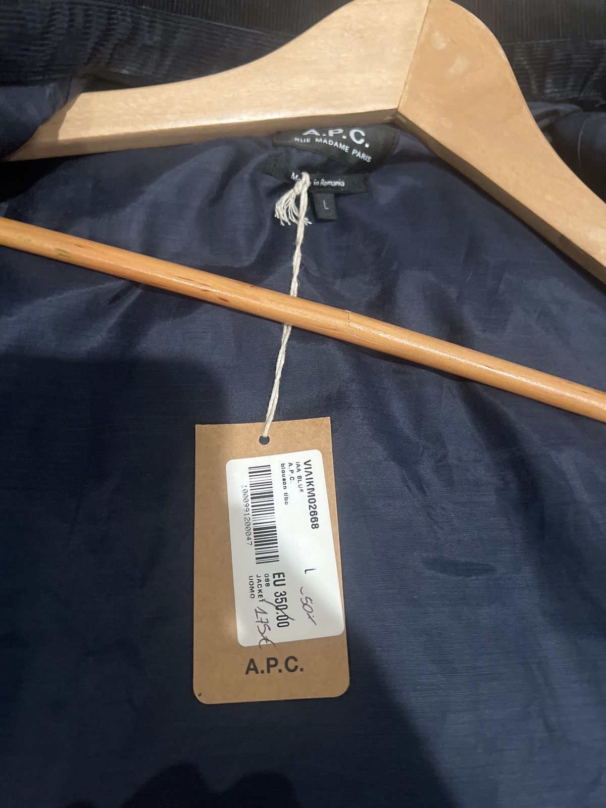 A.P.C Plaid Design Jacket