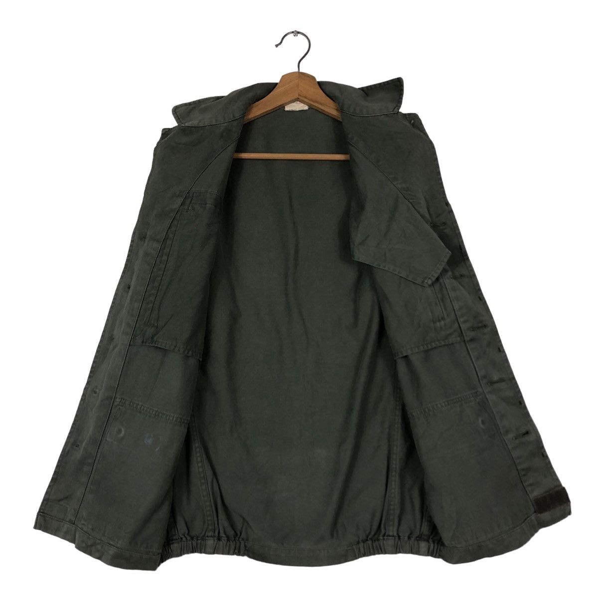 Vintage Vintage Cargo Jacket Inspector Military Warein Lille 1987’s Size US M / EU 48-50 / 2 - 13 Thumbnail