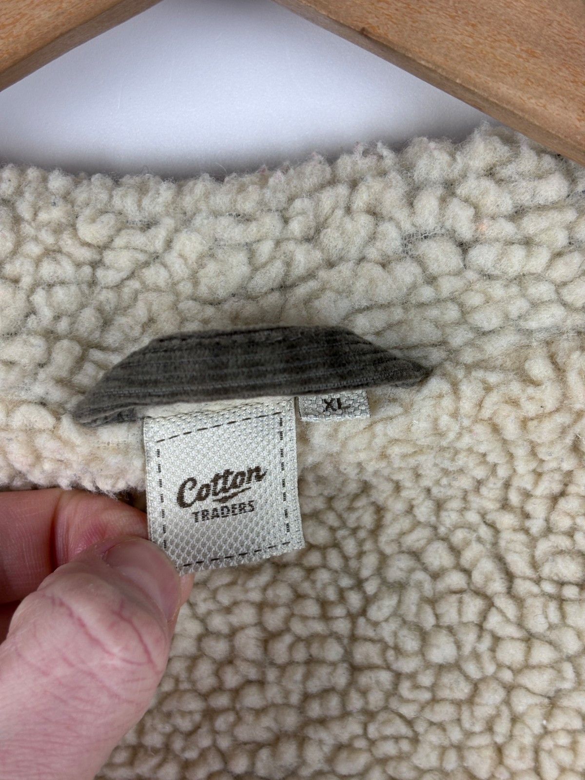Cotton Traders Mens Cotton Traders Corduroy Sherpa Jacket Green Size XL Size US XL / EU 56 / 4 - 9 Thumbnail