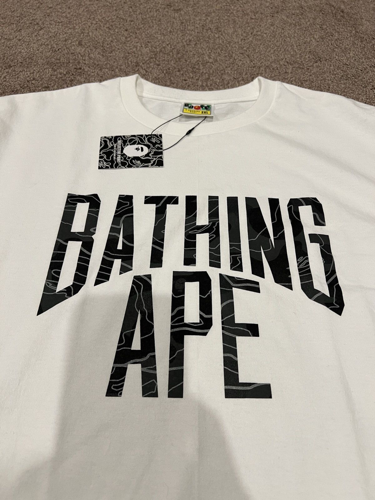 Bape Brand new A Bathing Ape NYC logo layered tshirt XXL Size US XXL / EU 58 / 5 - 2 Thumbnail