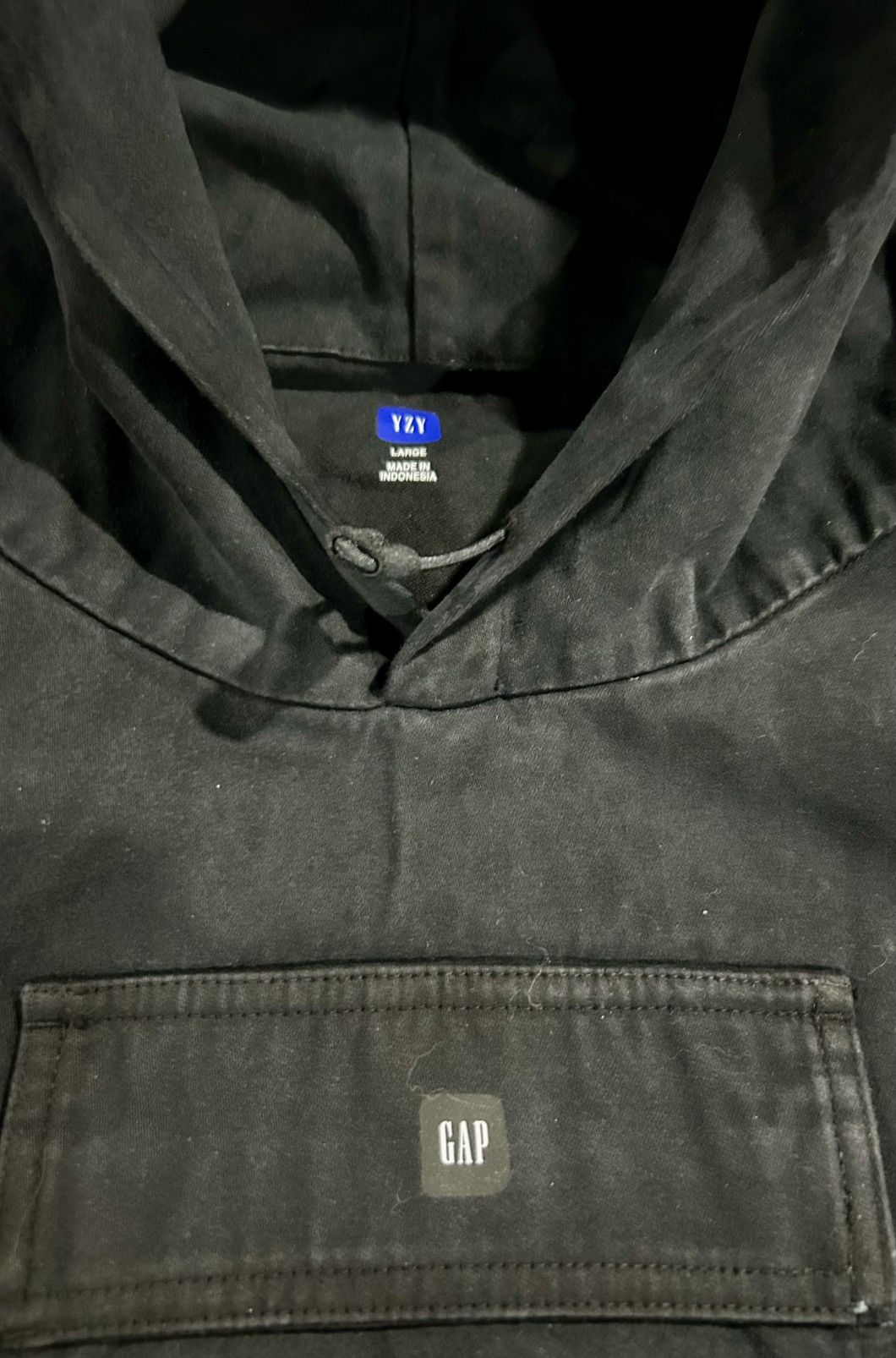 Balenciaga × Gap × Yeezy Yeezy Gap Engineered by Balenciaga Sateen Anorak - Black Size US L / EU 52-54 / 3 - 6 Thumbnail