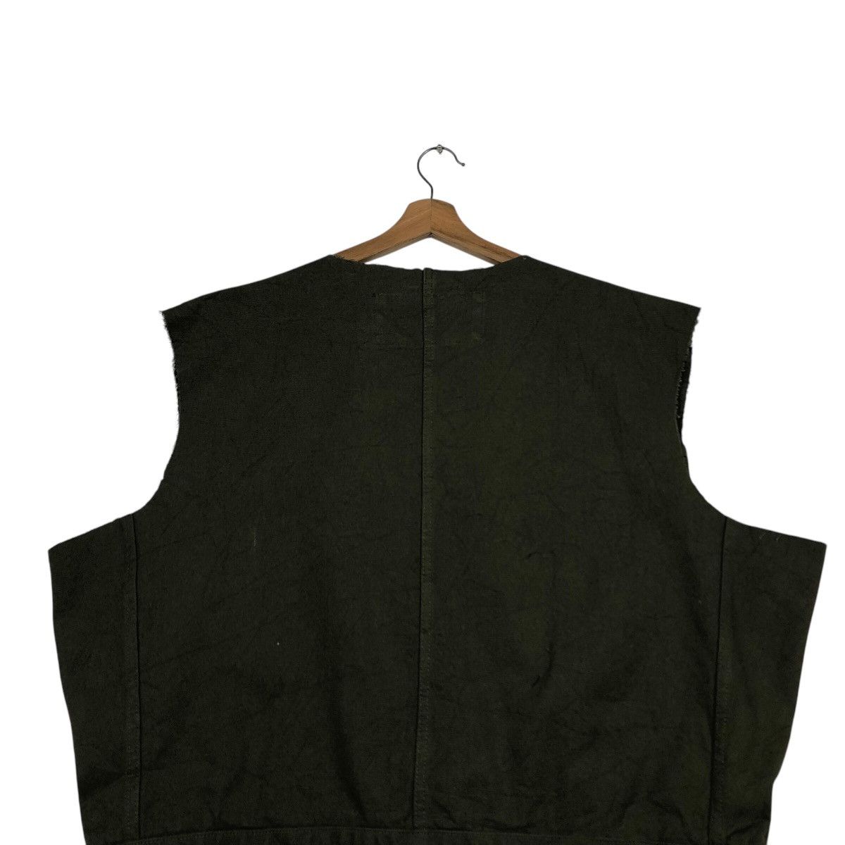 Japanese Brand CRAFTSMANSHIP Biker Tactical Asym Field Vest Olive Utility Size US M / EU 48-50 / 2 - 10 Thumbnail