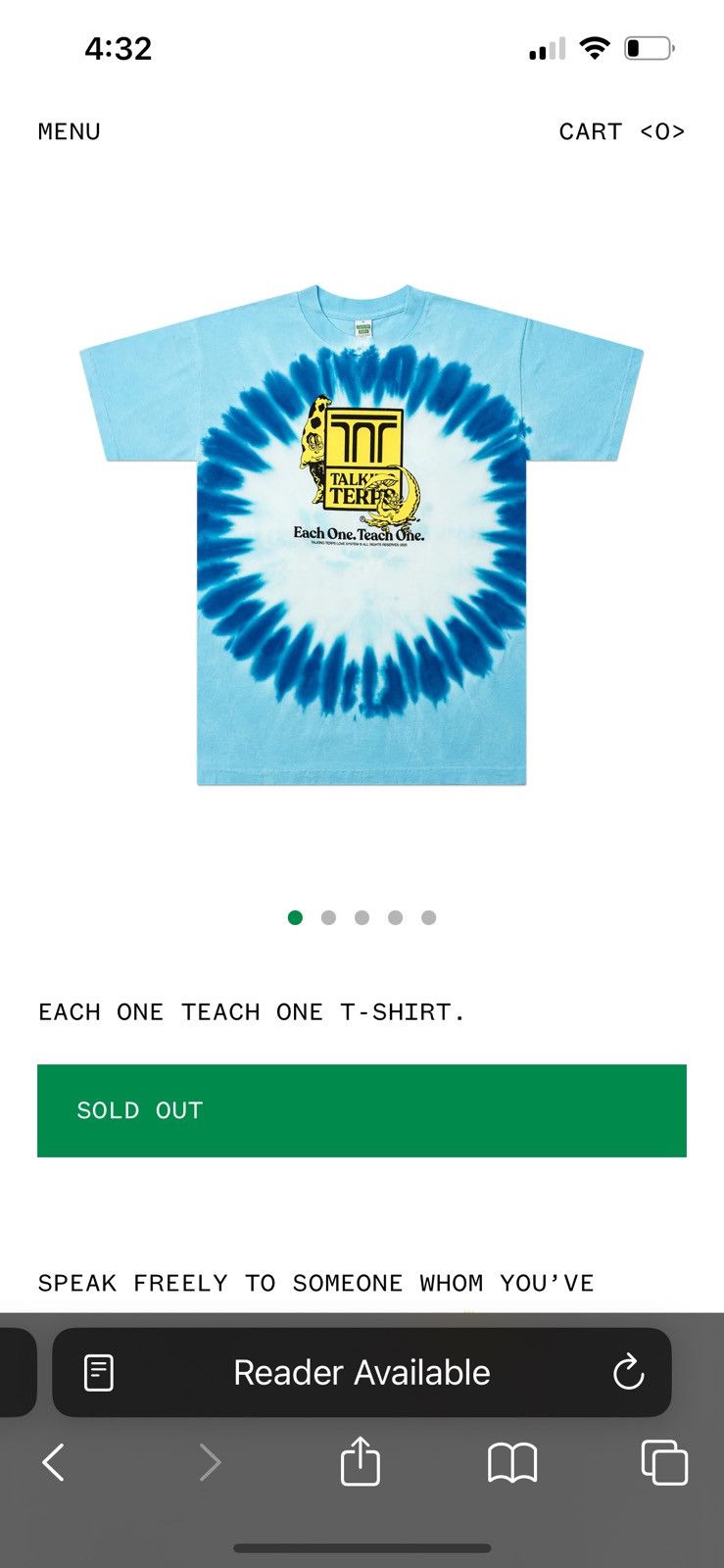 Flatbush Zombies × Talking Terps Each one teach one! Talking terps Size US M / EU 48-50 / 2 - 1 Thumbnail